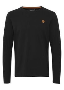 Langarmshirt INDICODE "Langarmshirt IDPhillo", Damen, Gr. XL, schwarz, Obermaterial: 100% Baumwolle CO., Shirts Langarmshirt