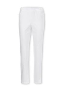 Regular-fit-Jeans GOLDNER "Kurzgr&ouml;&szlig;e Bequeme Jeansschlupfhose Louisa", Damen, Gr. 19, K-Gr, wei&szlig;, Obermaterial: 77% Baumwolle CO. 19% Polyester PES. 4% Elasthan EL., normal, Jeans Regular-fit-Jeans, Ohne