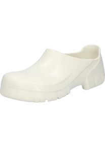 Clog Birkenstock "Alpro", Damen, Gr. 38, wei&szlig;, Obermaterial: 100% Polyurethan PU., Schuhe Clog