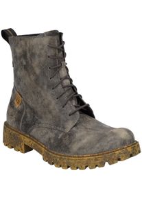 Stiefelette Josef Seibel "Marta 02, taupe-kombi", Damen, Gr. 42, grau (taupe, kombi), Obermaterial: 100% Rindsleder Leather cow., Schuhe Stiefelette