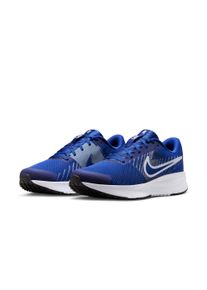 Laufschuh Nike "Run Defy", Herren, Gr. 43, wei&szlig; (deep royal blau, wei&szlig;, world indigo, schwarz), Synthetik, Textil, Schuhe Laufschuh