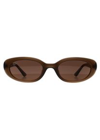 Ray-Ban RB4441D Bio Based 667711 poliert schwarz grau Gradient Sonnenbrille