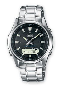 Casio Funkgesteuerte Uhren Herren Silberne Uhr LCW-M100DSE-1AER