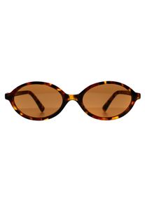 Miu Miu MU04ZS 19P2Z1 Sonnenbrille hell havannabraun
