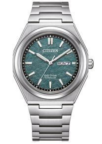 Citizen Silber Herren Armbanduhr AW0130-85XC