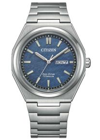 Citizen Silber Herren Armbanduhr AW0130-85LC