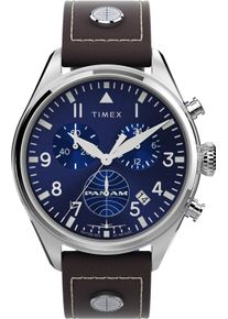 Timex Pan-am Chrono Braun Herren Armbanduhr TWG030000