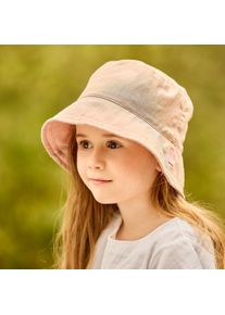 Fischerhut MaxiMo, Jungen, Gr. 55, marmorrosa, Web, Materialmix, H&uuml;te Fischerhut, Fischerhut, unifarben, Kleinkind