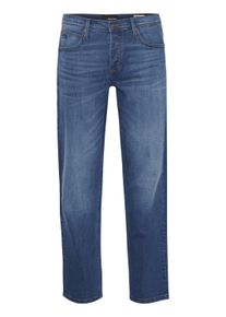 Bequeme Jeans Blend "Bequeme Jeans BHRock", Damen, Gr. 33, L&auml;nge 32, blau (middle blau), Obermaterial: 98% Baumwolle CO. 2% Elasthan EL., Jeans Bequeme Jeans