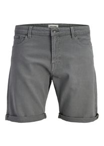 Jack & Jones Chinoshorts JACK & JONES "JPSTRICK ALLEN ICON SHORTS SRT SN", Damen, Gr. L, N-Gr, asphalt, Web, Obermaterial: 97% Baumwolle, 3% Elasthan, unifarben, regular fit normal, Hosen Chinoshorts