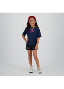 Shorts Vingino "Damara icon", Jungen, Gr. 128, N-Gr, washed schwarz, Denim/Jeans, Obermaterial: 72% Baumwolle, 27% Polyester, 1% Elasthan, unifarben, normal extrakurz, Hosen Shorts, Jeansshorts 5 Pocket, f&uuml;r Girls