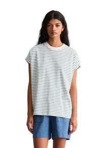Marc O'Polo T-Shirt MARC O'POLO DENIM "relaxed aus Baumwoll-Single-Jersey", Damen, Gr. XS, medium blau, Jersey, Obermaterial: 100% Baumwolle, relaxed fit normal, Rundhals, Shirts T-Shirt