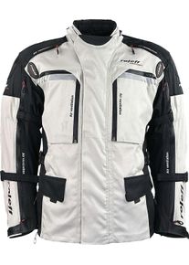 Motorradjacke Roleff "Enduro" Gr. XL, beige (sand), Jacken, Herren, XL, Obermaterial: 100% Polyester, Motorradjacke, mit Protektoren, optimale Bel&uuml;ftung