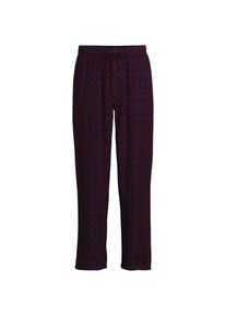 LANDS' END Flanell-Pyjamahose, Herren,  Rot, Baumwolle, by Lands' End