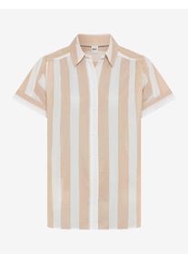 Brax Damen Bluse Style VIV golden beige, Beige, Gr. 32