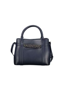 Mario Valentino Blu Polyurethan Damenhandtasche