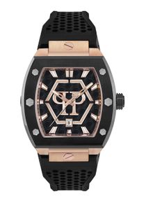 Philipp Plein The Hexagon Phantom Schwarz Herren Armbanduhr PWPUA0124