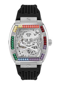 Philipp Plein The $keleton Schwarz Herren Armbanduhr PWBAA1423