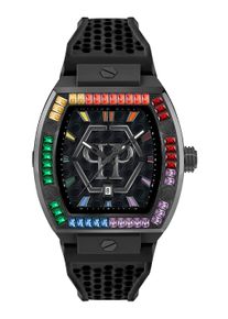 Philipp Plein The Hexagon Phantom Schwarz Herren Armbanduhr PWPUA0324