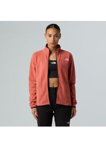 Fleecejacke The North Face "W GLACIER FLEECE JACKET", Damen, Gr. M, mars dust, Obermaterial: 100% Polyester, normal, Jacken Fleecejacke, f&uuml;r Erwachsene, feuchtigkeitsabweisendes Material, sportlicher Stil