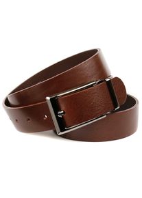 Lederg&uuml;rtel Anthoni Crown, Herren, Gr. 95, braun (dunkelbraun), Leder, unifarben, G&uuml;rtel Lederg&uuml;rtel, Volllederg&uuml;rtel in dunkelbraun