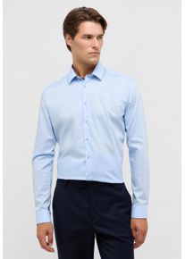 Langarmhemd Eterna "SUPER SLIM", Damen, Gr. 40, Normalgr&ouml;&szlig;en, hellblau, Popeline, 100% Baumwolle, schmal, Manschette, Hemden Langarmhemd, NON IRON (b&uuml;gelfrei)