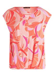 Blusenshirt Betty Barclay "Blusenshirt mit Gummizug", Damen, Gr. 40, rot (rot, ros&egrave;), Obermaterial: 95% Polyester PES. 5% Elasthan EL., Shirts Blusenshirt