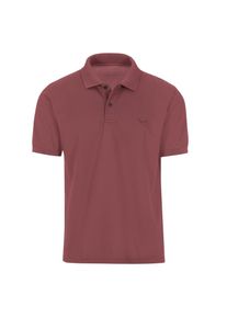 Poloshirt TRIGEMA "TRIGEMA Poloshirt DELUXE Piqu&eacute;", Herren, Gr. L, mahagoni, Piqu&eacute;, 100% Baumwolle, Basic, lang, ohne Ausschnitt, Shirts Poloshirt