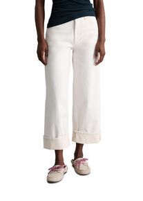 Marc O'Polo 7/8-Jeans MARC O'POLO DENIM, Damen, Gr. 30, L&auml;nge 32, wei&szlig;_multi, Denim/Jeans, Obermaterial: 97% Baumwolle, 3% Elasthan, 7/8-L&auml;nge, Jeans 7/8-Jeans, Model Tomma wide aus hochwertigem Stretch-Denim, Hohe Taille