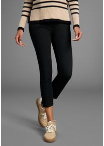 7/8-Jeans Arizona "Shaping", Damen, Gr. 46, N-Gr, schwarz (schwarz schwarz), Jeans, Obermaterial: 72% Baumwolle, 26% Polyester, 2% Elasthan, Basic, slim fit 7/8-L&auml;nge, Jeans 7/8-Jeans, eng anliegend, R&ouml;hrenjeans, High-Waist, 7/8-L&auml;nge