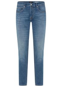 Straight-Jeans Replay "WILLBI", Herren, Gr. 31, L&auml;nge 32, medium blau 642, Denim/Jeans, Obermaterial: 98% Baumwolle, 2% Elasthan, Basic, regular fit normal, Jeans Straight-Jeans, im Regular Fit