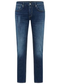 Straight-Jeans Replay "WILLBI", Herren, Gr. 32, L&auml;nge 32, dunkelblau 632, Denim/Jeans, Obermaterial: 98% Baumwolle, 2% Elasthan, Basic, regular fit normal, Jeans Straight-Jeans, im Regular Fit