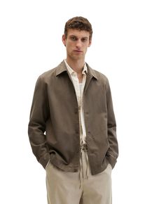 Marc O'Polo Hemdjacke MARC O'POLO "DFB Travel Collection", Damen, Gr. L, schwarz nickle, Web, Obermaterial: 52% Lyocell, 26% Leinen, 22% Baumwolle, regular fit normal, 1-Knopf-Manschette, Jacken Hemdjacke, Overshirt aus TENCEL Lyocell -Leinen-Mix