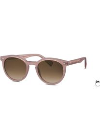 Marc O'Polo Sonnenbrille MARC O'POLO, Herren, milky ros&eacute;, leicht durchscheinend, Sonnenbrillen Sonnenbrille, Form Panto, Logoschriftzug auf B&uuml;gel und Glas, CR 39