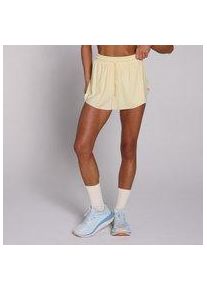 Myprotein MP Damen Tempo 2-in-1 Luftige Shorts &ndash; Butter - XL