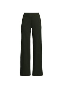 LANDS' END Starfish Jersey-Freizeithose mit weitem Bein, Damen,  Gr&uuml;n, Baumwoll-Mischung, by Lands' End