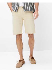 Brax Herren Bermuda Style CLINT WHITE SAND, hellbeige, Gr. 30
