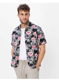 Brax Herren Hemd Style LUKE raspberry, Rosa, Gr. L