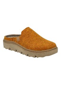 Hausschuh Josef Seibel "Carmaux 01, orange", Damen, Gr. 43, orange, Obermaterial: 100% Textilmaterial TEXMAT., Schuhe Hausschuh