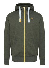 !Solid Kapuzensweatjacke SOLID "Kapuzensweatjacke SDBenn", Herren, Gr. M, gr&uuml;n (clim. ivy), Obermaterial: 50% Baumwolle CO. 50% Polyester PES., Sweatjacken Kapuzensweatjacke