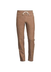 LANDS' END Schlupfbund-Chino, Herren,  Braun, Baumwolle/Elasthan, by Lands' End