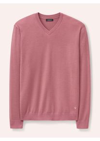 Walbusch V-Pullover Merino Extrafein