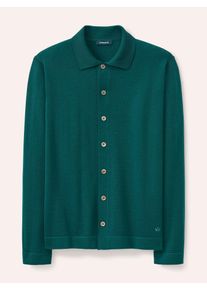 Walbusch Strickpolo aus Merinowolle