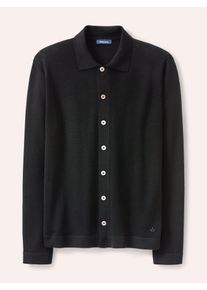 Walbusch Strickpolo aus Merinowolle