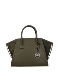 Michael Kors Gr&uuml;ne Lederhandtasche