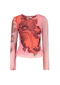 Desigual Rosa Viskose Damen T-Shirt