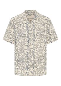 !Solid Leinenhemd SOLID "Leinenhemd SDUtkolt", Damen, Gr. XXL, N-Gr, beige (130401 oatmeal), Obermaterial: 58% Leinen LI. 42% Viskose CV., Hemden Leinenhemd