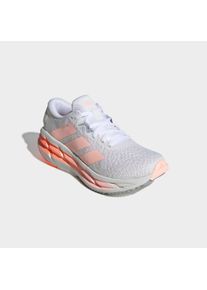 Laufschuh adidas Performance "ADISTAR 4 RUNNING", Damen, Gr. 40,5, cloud wei&szlig;, clear orange, crystal wei&szlig;, Textil, Schuhe Laufschuh