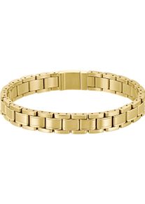 Armband BOSS "METAL LINK ESSENTIAL", gold (gelbgoldfarben), Armb&auml;nder, Herren, 19cm, Edelstahl, Armband