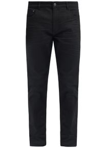 !Solid Bequeme Jeans SOLID "Jeans SDFynn", Damen, Gr. 33, L&auml;nge 30, schwarz (schwarz denim), Obermaterial: 98% Baumwolle CO. 2% Elasthan EL., Jeans Bequeme Jeans